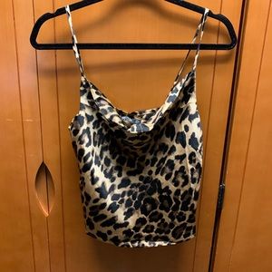 cheetah tank top